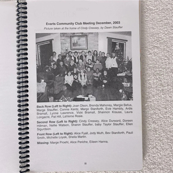 Vintage Evarts Community  Club Out Of The Evarts Kitchen Cookbook - Picture 12 of 14